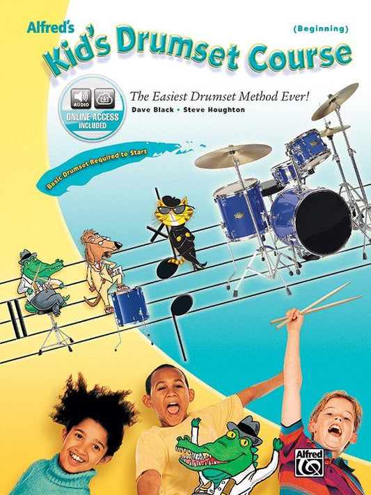 Alfred's Kid's Drumset Course Book