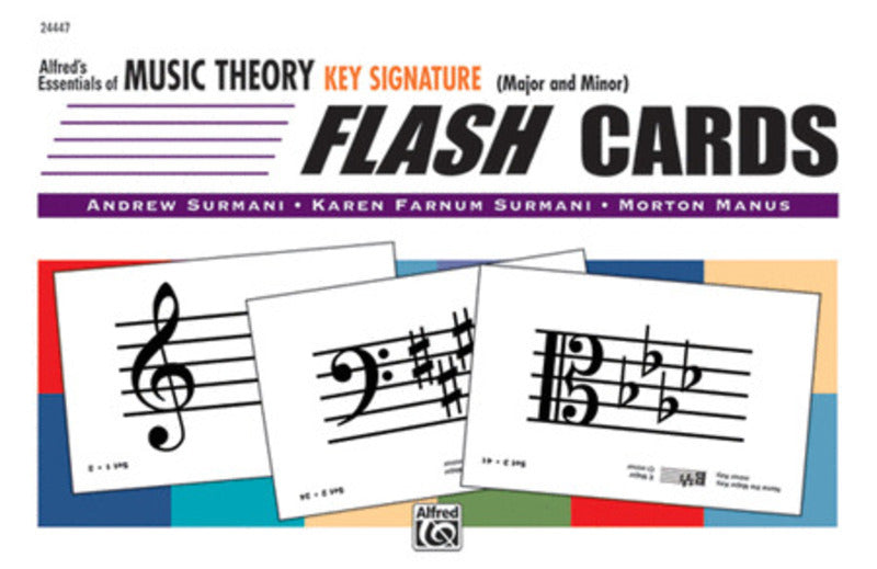 Flash Cards Key Signature Major And Minor