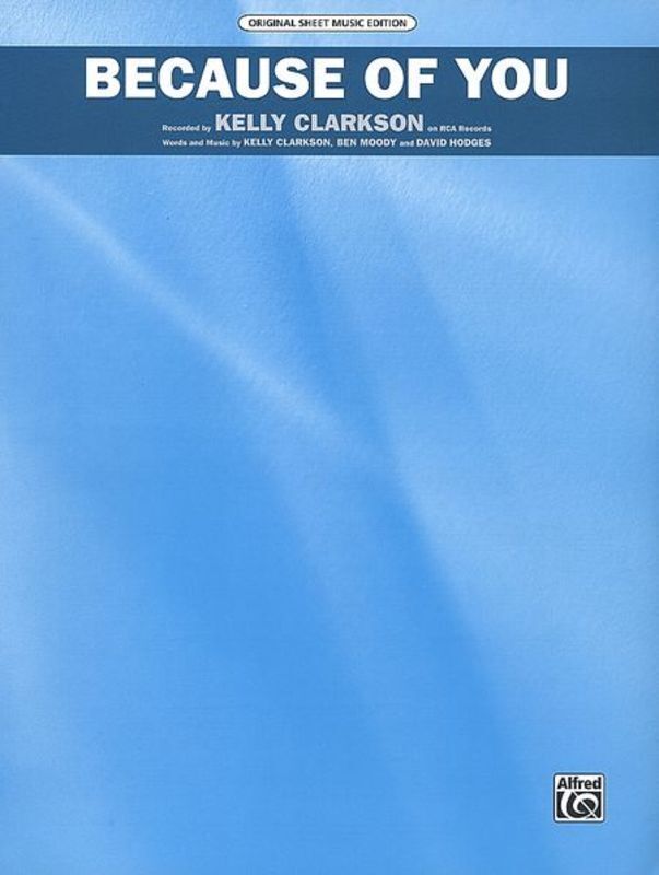 Because Of You Single Sheet