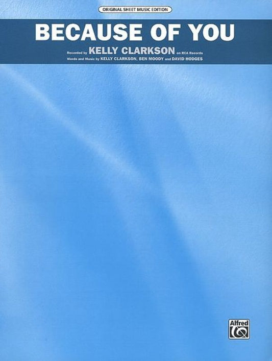 Because Of You Single Sheet