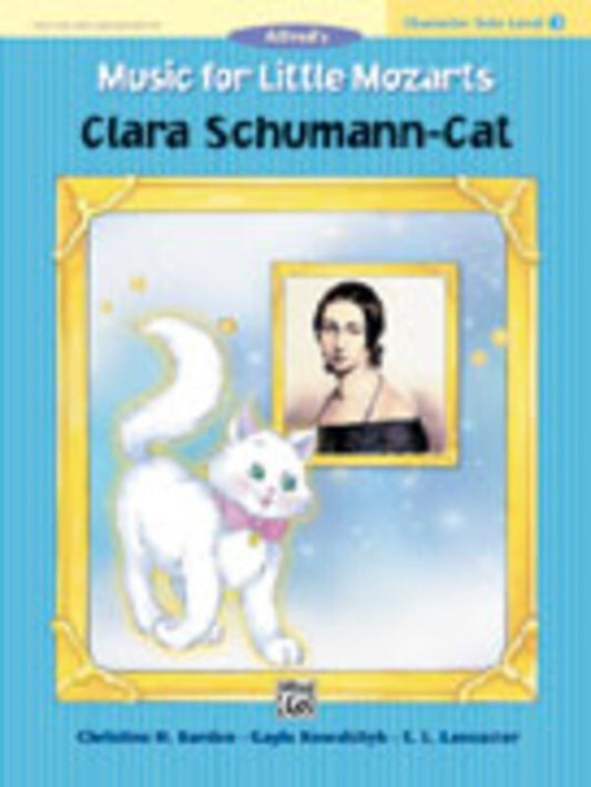 Clara Schumann Cat Character Piano Solo Level 3 (Sheet Music) Book