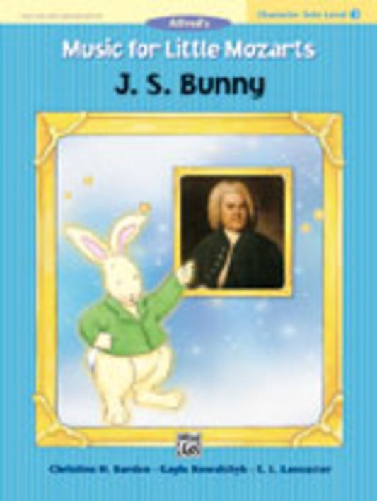 J S Bunny Character Piano Solo Level 3 (Sheet Music) Book