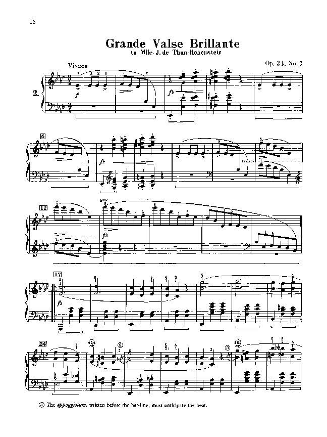 Chopin - Complete Waltzes for Piano, 104 Pages, Alfred Masterwork Edition — view 2
