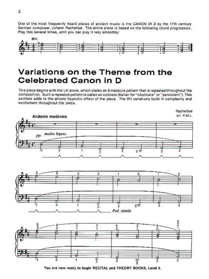 Alfred's Basic Piano Library Lesson Book Level 6 — view 2