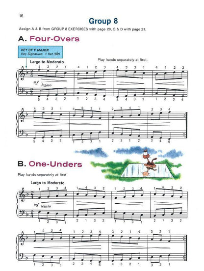 Alfred's Basic Piano Library Technic Book Level 3 — view 3