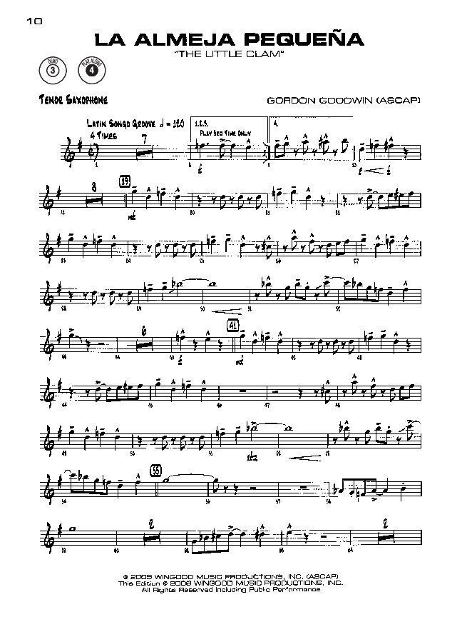 Big Phat Band Playalong Tenor Saxophone BK/CD — view 3