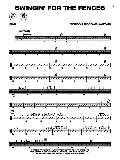 Big Phat Band Play-Along Drums Book — view 2