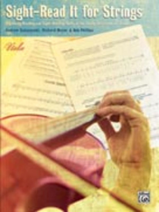 Sight Read It For Strings Viola Book