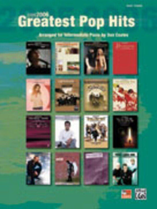 Greatest Pop Hits 2005 - 2006 Easy Piano Songbook