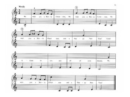 First Favorite Christmas Carols: 15 Songs for Beginning Piano by Lynn Freeman Olson — view 2