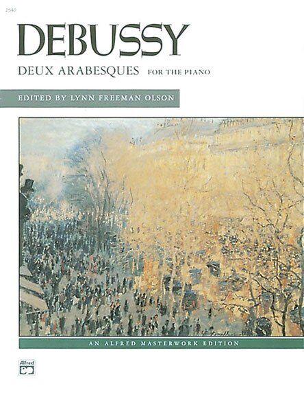 Debussy - Deux Arabesques for Piano, Alfred Masterwork Edition, 16 Pages