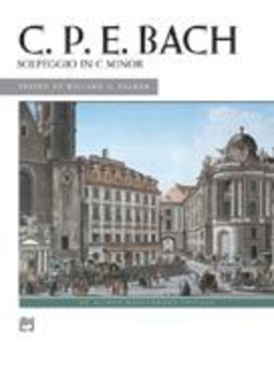 CPE Bach - Solfeggio in C Minor for Piano, Alfred Masterwork Edition, 4 Pages