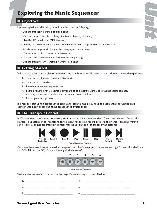 Sequencing and Music Production Book 1 with CD-ROM — view 3