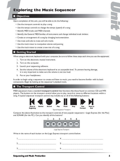 Sequencing and Music Production Book 1 with CD-ROM — view 3