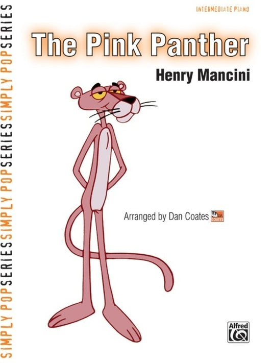 Pink Panther Theme Easy Piano Arr Coates Book