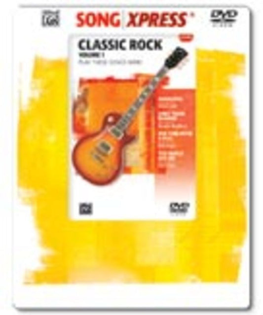 Songexpress Classic Rock Guitar Vol 1 DVD Book