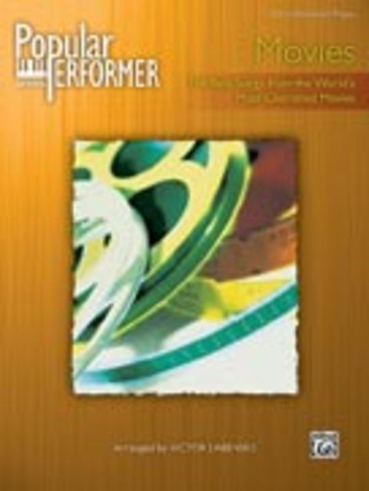Popular Performer Movies Early Advanced Piano Book