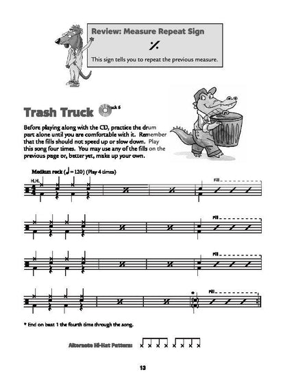 Alfred's Kid's Drum Course 2 Book — view 5
