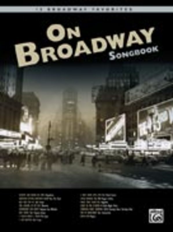 On Broadway SongBook/CD PVG Book