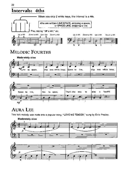 Alfred's Basic Piano Chord Approach Lesson Book Level 1 — view 2
