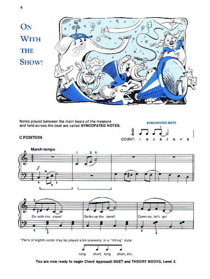 Alfred's Basic Piano Chord Approach Lesson Book Level 2 — view 3