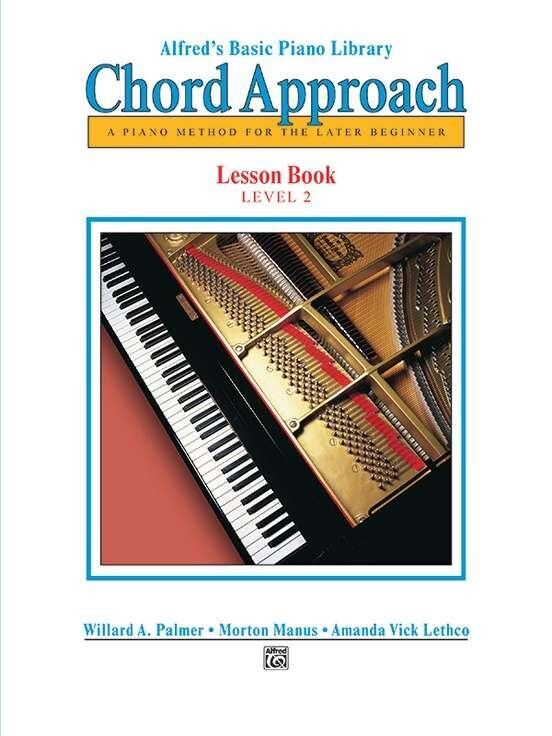 Alfred's Basic Piano Chord Approach Lesson Book Level 2