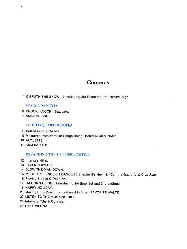 Alfred's Basic Piano Chord Approach Lesson Book Level 2 — view 2