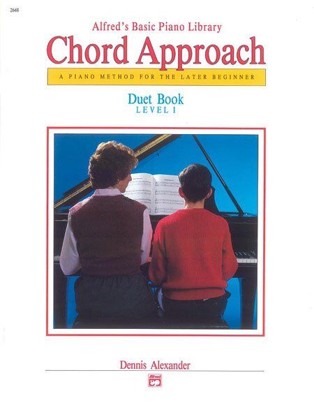 Alfred's Basic Piano Chord Approach Duet Book Level 1 by Dennis Alexander
