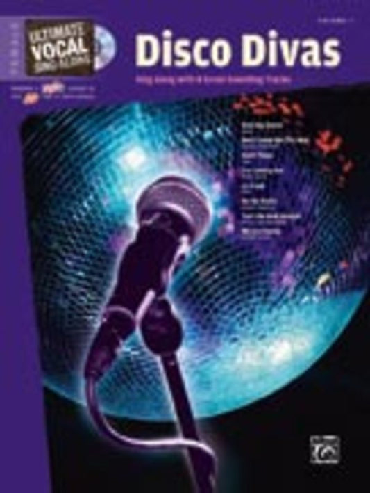 Ultimate Vocal Singalong Disco Divas Book/CD Femal