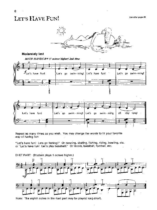 Alfred's Basic Piano Chord Approach Solo Book Level 1 — view 2