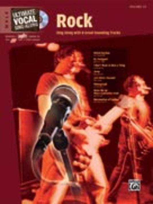 Ultimate Vocal Singalong Rock Male Voice Book/CD