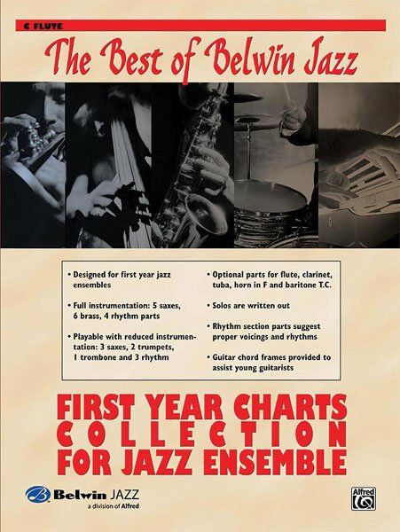 Best of Belwin Jazz First Year Charts for Flute
