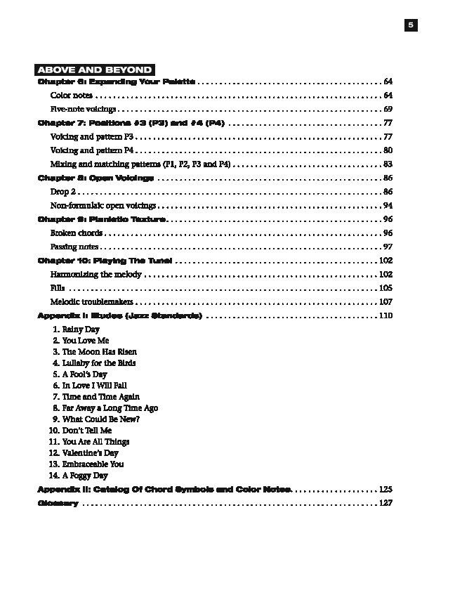 Jazz Piano Handbook Book with CD by Michele Weir — view 2