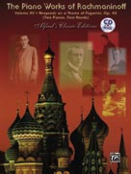 Piano Works Book 15 Book/CD Rhapsody On Theme Op 43 Book