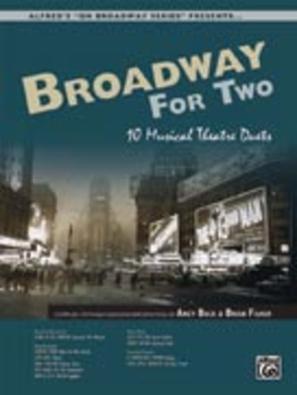 Broadway For Two Musical Theatre Duets Book/CD Book