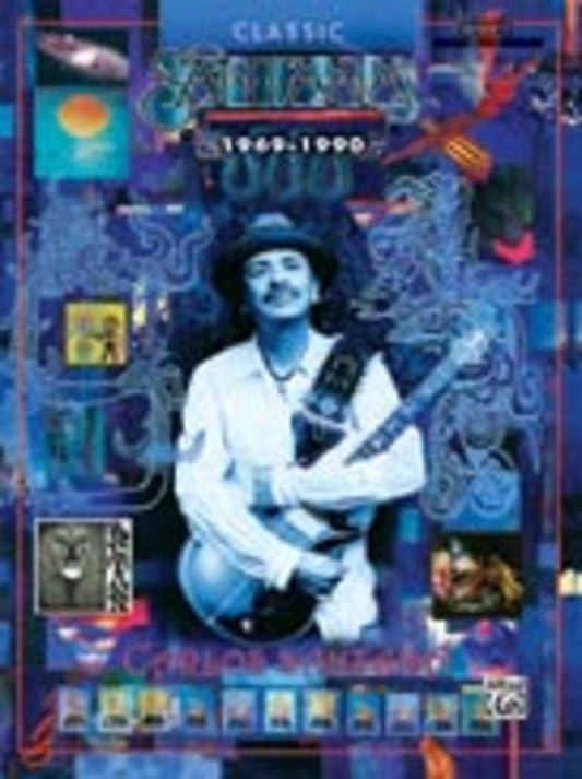 Classic Santana 1969 - 1990 Authentic Guitar TAB Book