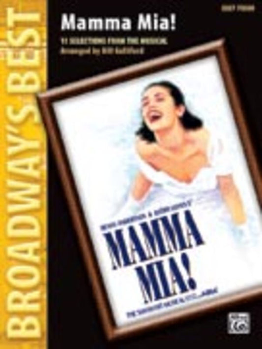 Broadways Best Mamma Mia Selections Easy Piano (Softcover Book)