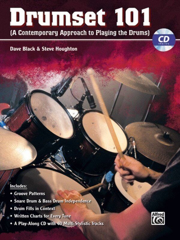 Drumset 101 Contemporary Approach Book and CD by Dave Black & Steve Houghton