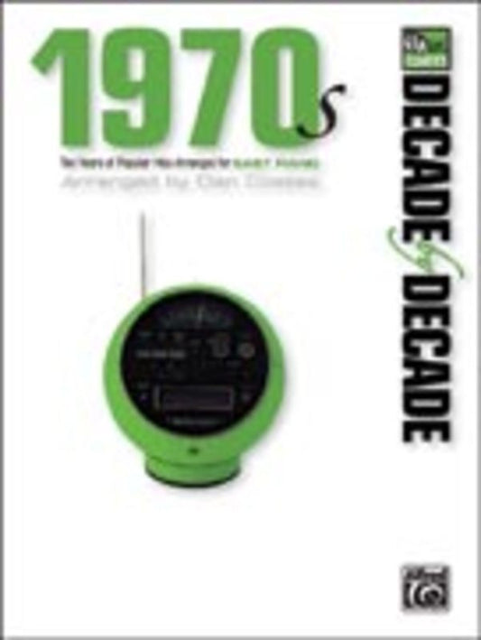 Decade By Decade 1970S Easy Piano Arr Coates Book