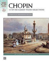 Chopin 14 Easy Piano Selections Book and CD Edition