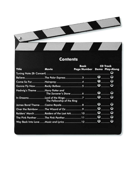 Easy Popular Movie Instrumental Solos for Alto Saxophone BK/CD