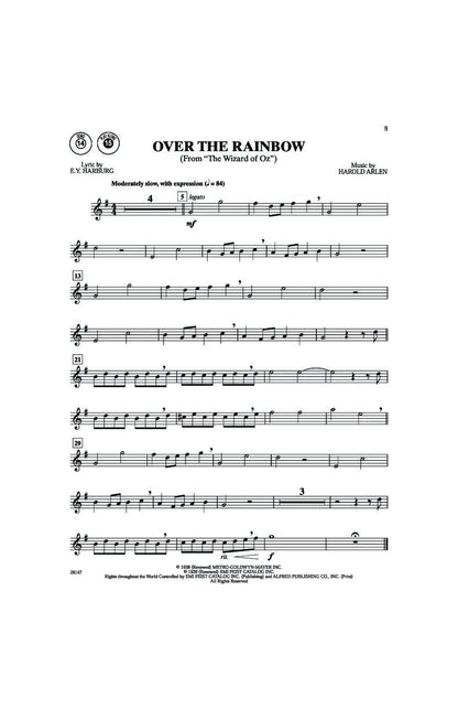 Easy Popular Movie Instrumental Solos for Alto Saxophone BK/CD — view 3