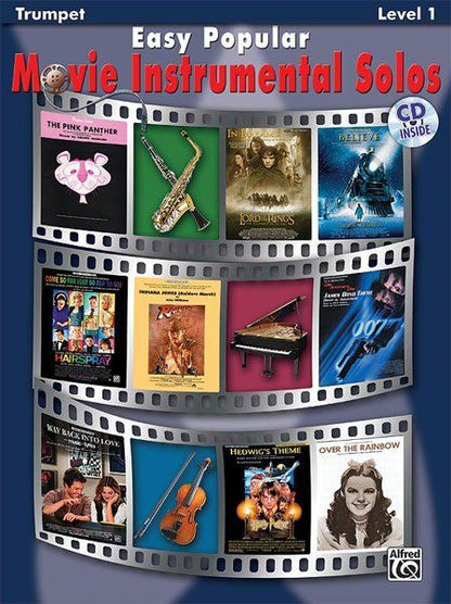 Easy Popular Movie Instrumental Solos for Trumpet with Play-Along CD