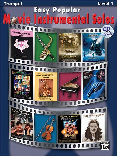 Easy Popular Movie Instrumental Solos for Trumpet with Play-Along CD