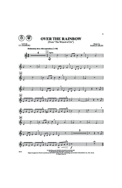 Easy Popular Movie Instrumental Solos for Trumpet with Play-Along CD — view 3