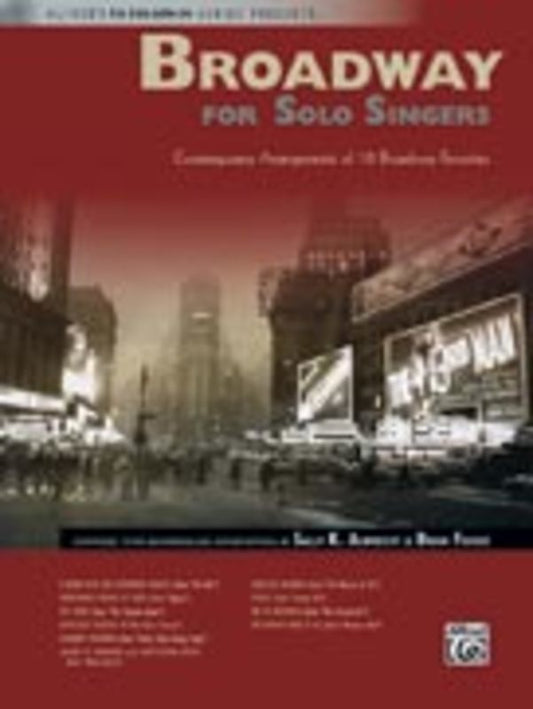 Broadway For Solo Singers