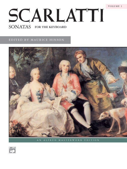 Scarlatti - Sonatas Vol. 1 for Piano by Domenico Scarlatti, 64 Pages, Alfred Music