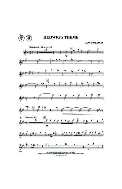 Harry Potter Instrumental Solos for Flute - Movies 1-5 Music Book with Play-Along Recording — view 4