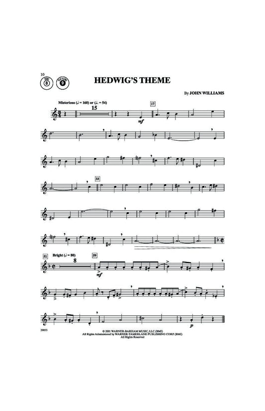 Harry Potter Instrumental Solos for Clarinet, Movies 1-5 with Play-Along CD, 24 Pages, Pop Instrumental Solos Series