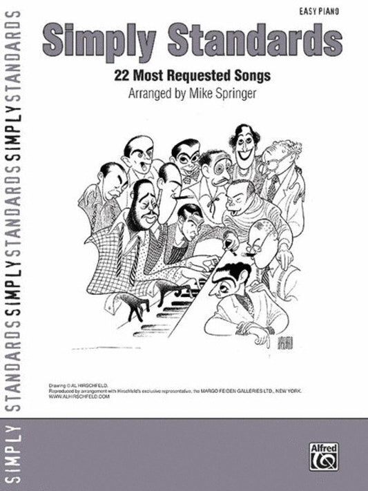 Simply Standards Easy Piano by Mike Springer